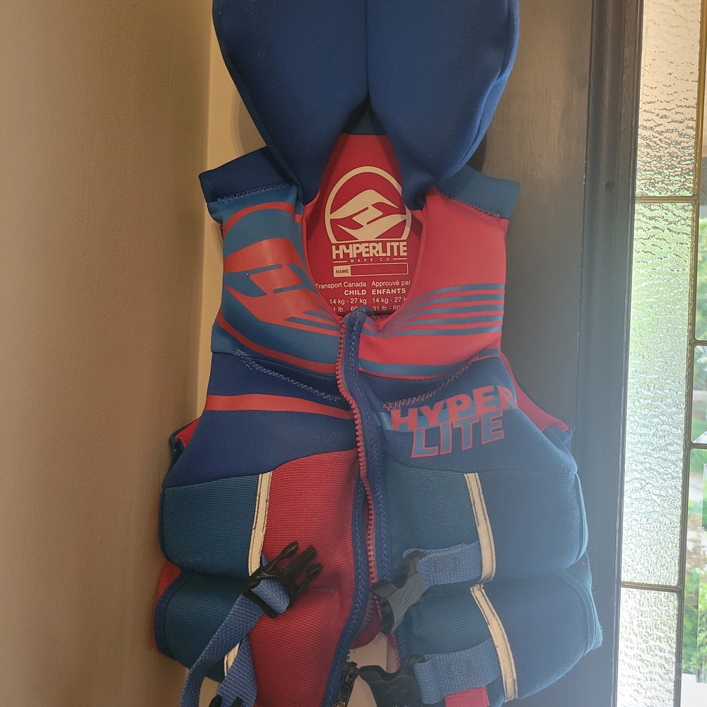 Hyperlite Youth Swim Vest - Blue